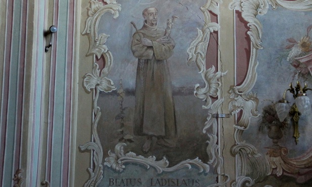 Wizerunek patrona w kościele akademickim św. Anny