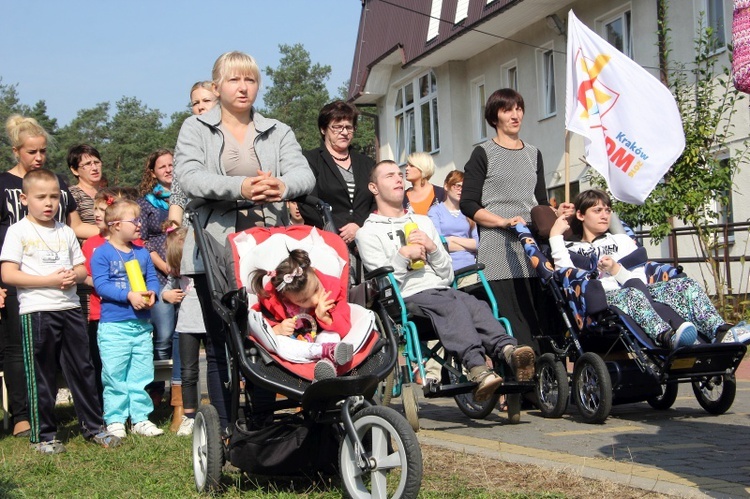 Symbole ŚDM w Mocarzewie