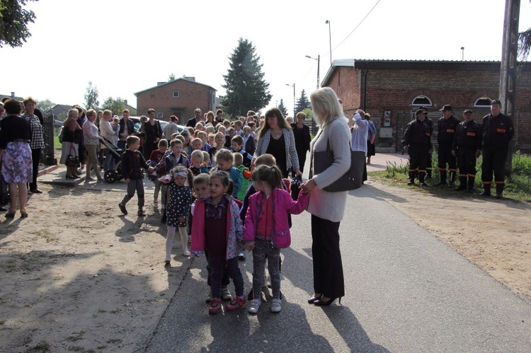 Symbole ŚDM w Giżycach