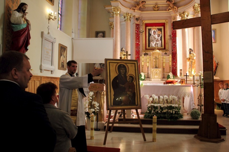 Symbole ŚDM w Giżycach