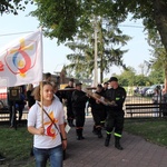 Symbole ŚDM w Giżycach