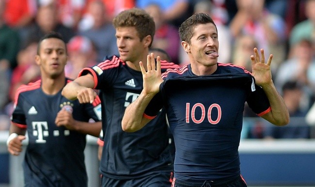 Lewandowski przebił poziom 100 goli w Bundeslidze