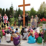 Symbole ŚDM w Domu Kapłana Seniora