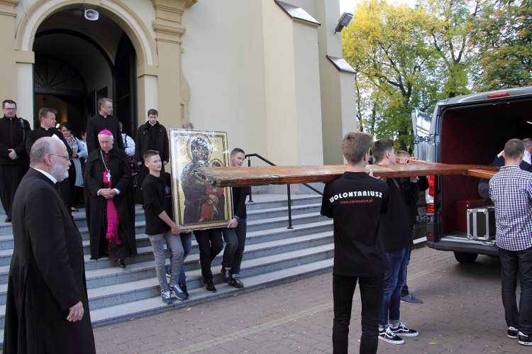 Symbole ŚDM w Lubochni