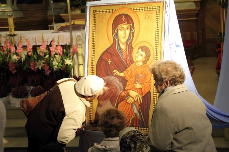 Symbole ŚDM w Lubochni