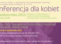 Konferencja dla kobiet, Katowice, 10 października