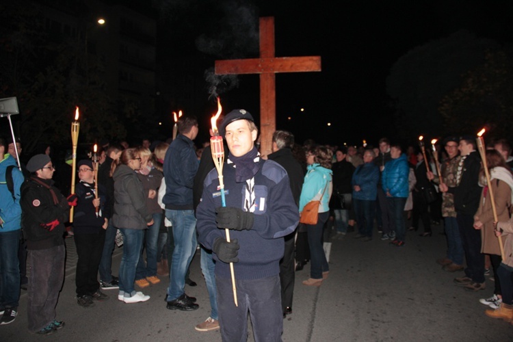 Peregrynacja symboli ŚDM w Rawie Mazowieckiej