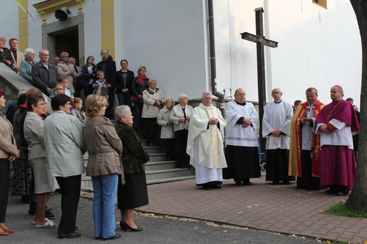 Peregrynacja Znaków Miłosierdzia w Ustroniu-Lipowcu