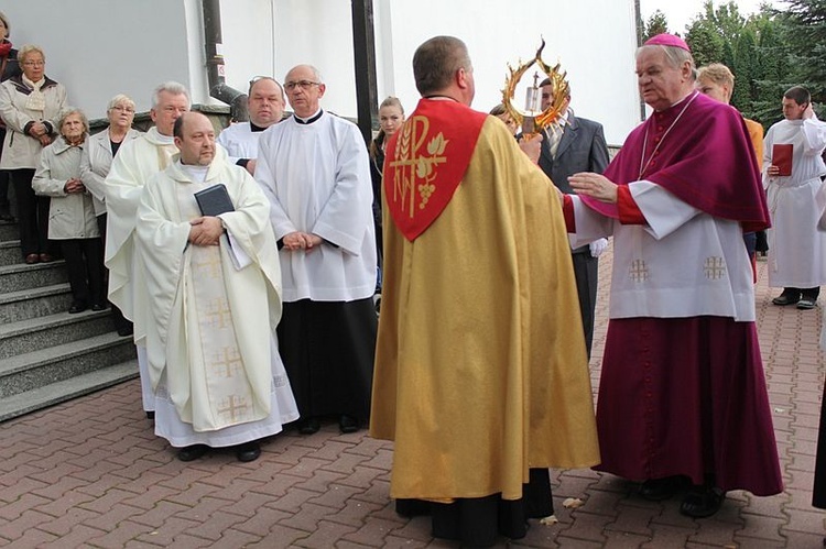 Peregrynacja Znaków Miłosierdzia w Ustroniu-Lipowcu