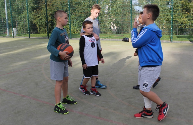 Streetball i Ewangelia na boisku w Cieszynie