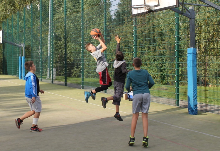 Streetball i Ewangelia na boisku w Cieszynie