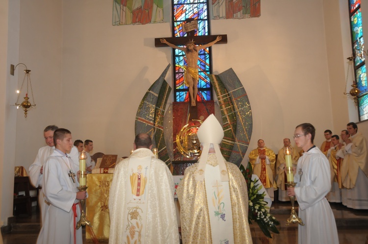 Nawiedzenie w par. pw. bł. T. Ledóchowskiej w Muszynie