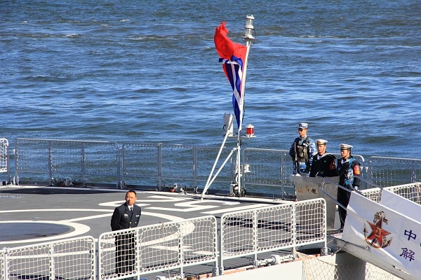 Chińskie okręty w Gdyni