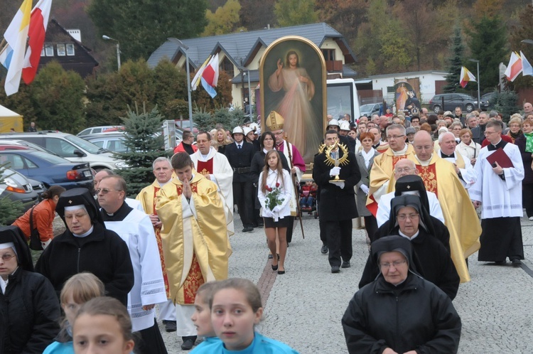 Nawiedzenie w parafii MB Nieustającej Pomocy w Krynicy-Zdroju