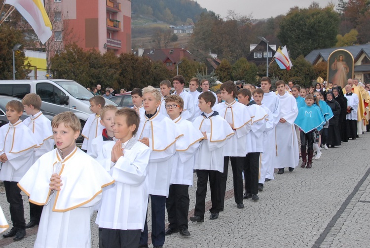 Nawiedzenie w parafii MB Nieustającej Pomocy w Krynicy-Zdroju