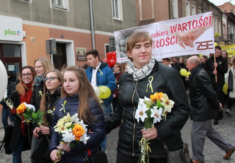 Marsz dla życia w Gorlicach