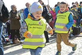  Najmłodszymi uczestnikami pielgrzymki byli przedszkolacy z Wrocławia