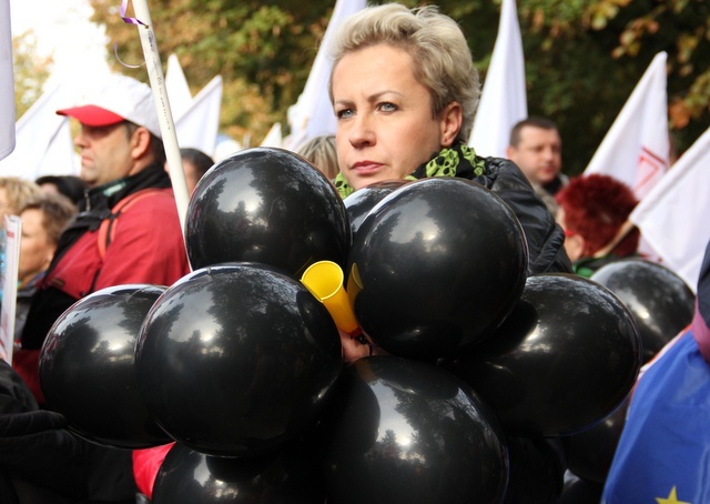 Protest nauczycieli