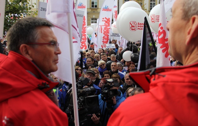 Protest nauczycieli