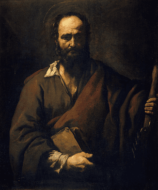 José de Ribera  „Św. Szymon”  olej na płótnie, ok. 1630 Muzeum Prado, Madryt