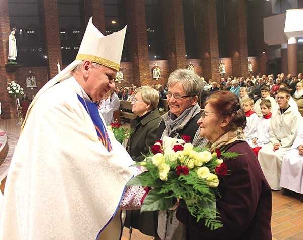 Podziękowanie za konsekrację