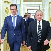 Prezydenta Syrii ukłony u Putina