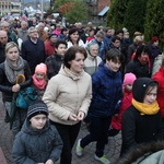 Procesja różańcowa z relikwiami św. Jana Pawła II w Szczawnicy 