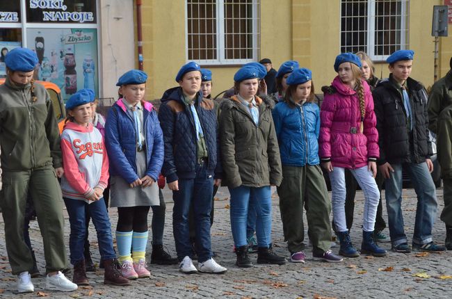 Spotkanie harcerzy i zuchów 