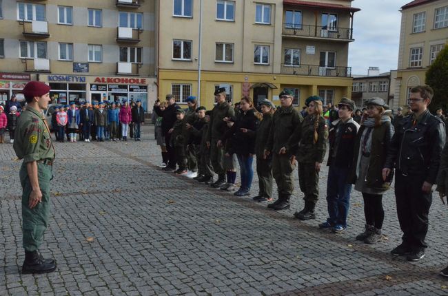 Spotkanie harcerzy i zuchów 