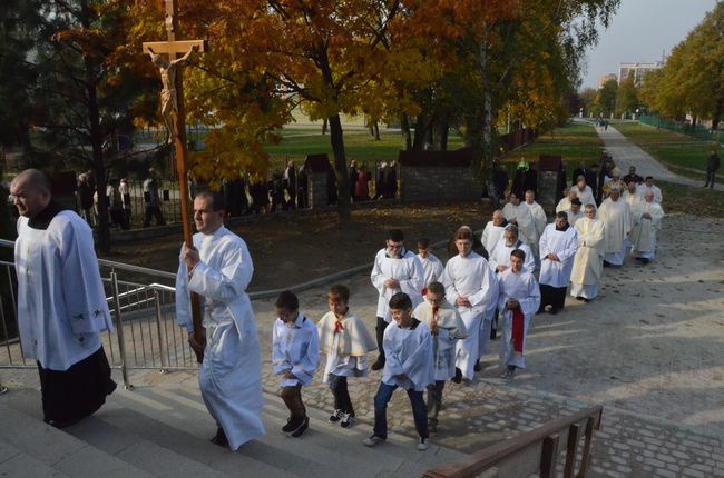 Poświęcenie kamienia węgielnego 