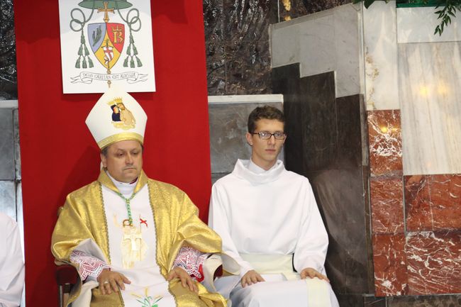 Prymicje biskupie na Woli Duchackiej