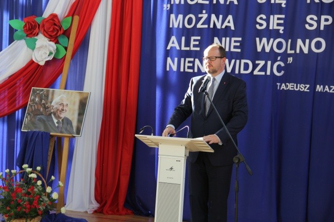 Tadeusz Mazowiecki został patronem szkoły w Gdańsku  