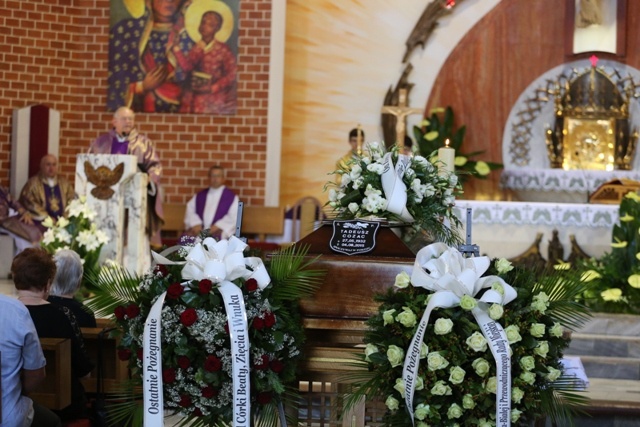 Ostatnie pożegnanie śp. Tadeusza Cozaca