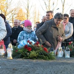 Z Krzyżem w byłym KL Birkenau