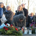 Z Krzyżem w byłym KL Birkenau