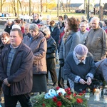 Z Krzyżem w byłym KL Birkenau