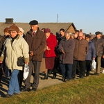 Z Krzyżem w byłym KL Birkenau