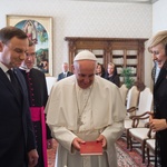 Andrzej Duda  w Watykanie - cz. 2