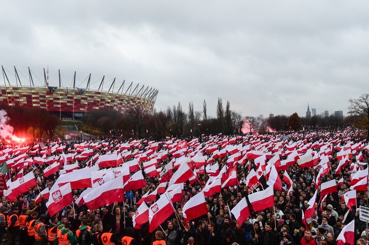 Marsz Niepodległości wg J. Szymczuka