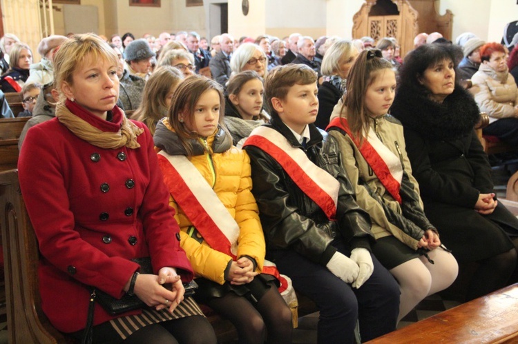 Uroczystości patriotyczne w Łyszkowicach