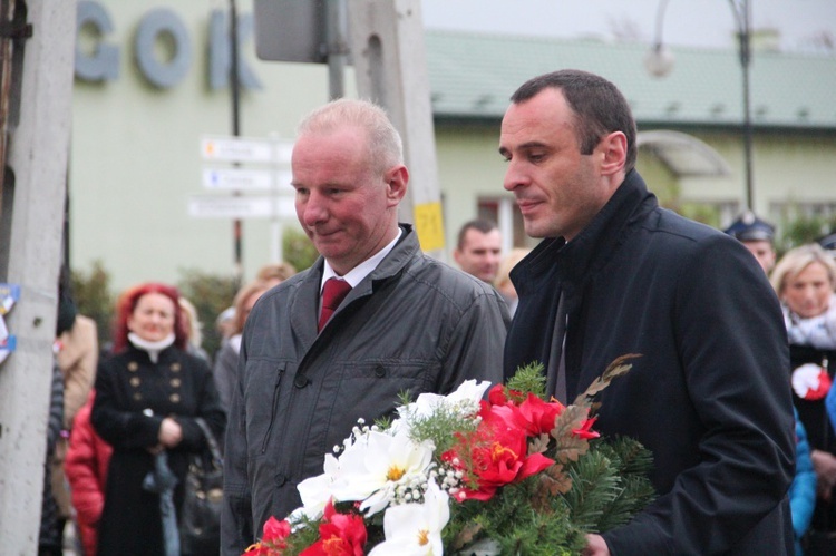 Uroczystości patriotyczne w Łyszkowicach