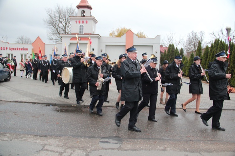 Uroczystości patriotyczne w Łyszkowicach