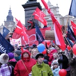 Marsz na otwarcie bazy rodzin Szlachetnej Paczki 2015