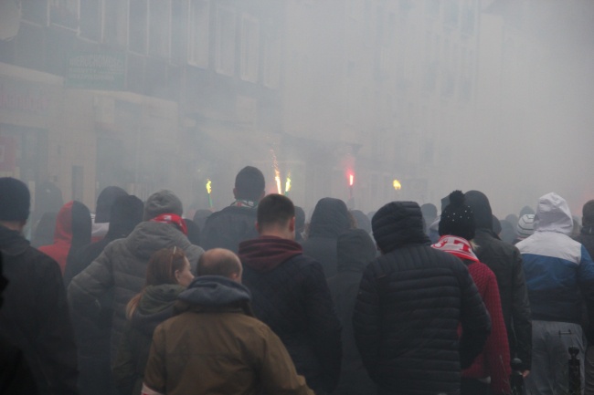 Dwie manifestacje antyimigracyjne w Gdańsku