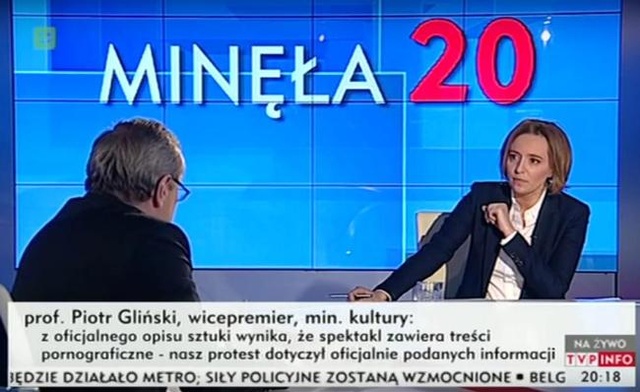 Gliński w TVP: To jest program propagandowy