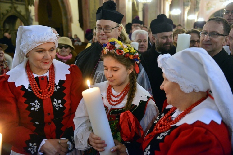 Nieszpory 1050 rocznicy - świece