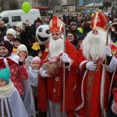 Św. Mikołaj jak zwykle największe zainteresowanie wzbudza wśród dzieci