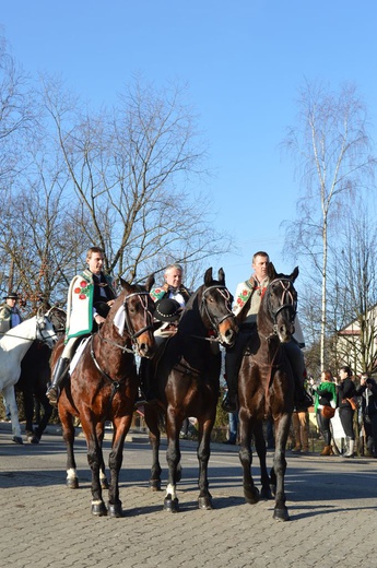 Koniarze u Gaździny Podhala 