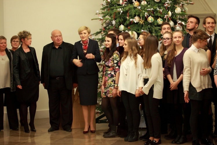 Śląska choinka w Pałacu Prezydenckim