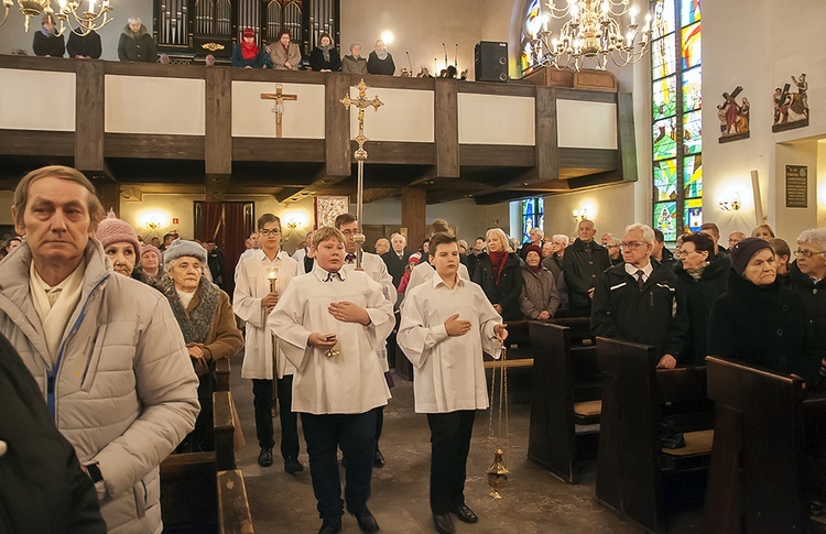 Relikwie s. Faustyny w Złocieńcu